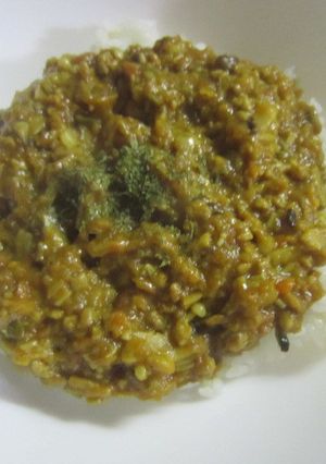 かんたんドライカレー-レシピのメイン写真