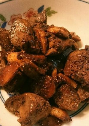 糖質オフ　鶏レバーの簡単焼き鳥-レシピのメイン写真