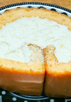 低糖質Wチーズのロールケーキ-レシピのメイン写真