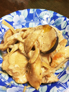 鶏胸肉とさつまいもの簡単クリーム煮-レシピのメイン写真