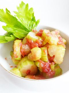 セロリの梅肉和え-レシピのメイン写真