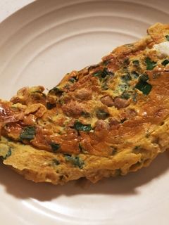 トップ10入り感謝!おいしい納豆オムレツ-レシピのメイン写真