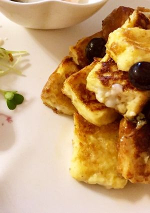 フレンチトーストタワー(*^ω^*)-レシピのメイン写真
