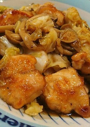簡単！胸肉と野菜の炒め煮-レシピのメイン写真