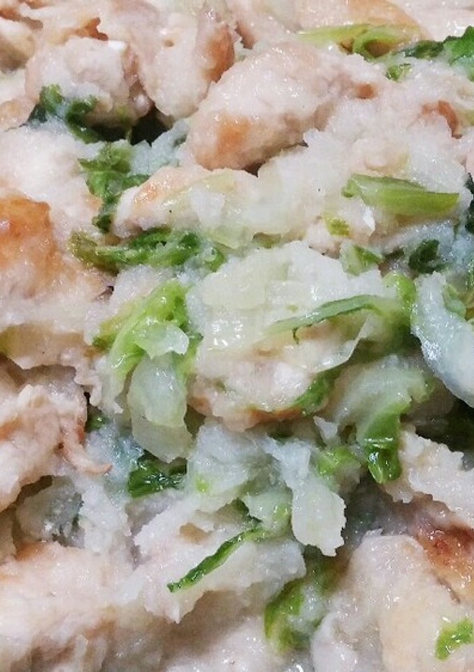 むね肉と白菜の大根おろし煮-レシピのメイン写真