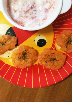 離乳食後期＊じゃがいもとにんじんのおやき-レシピのメイン写真