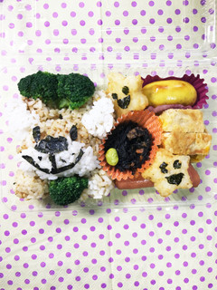 ブーフのキャラ弁(o^^o)-レシピのメイン写真
