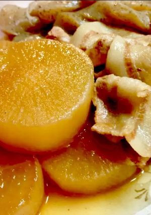 ☆大根と豚バラ肉のこっくり煮☆-レシピのメイン写真