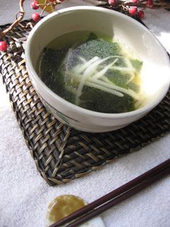 もやしとワカメのスープ-レシピのメイン写真
