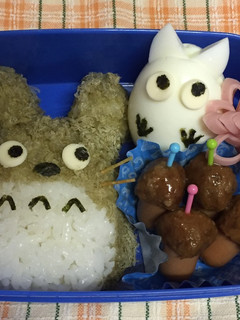 トトロのどんぐり弁当-レシピのメイン写真