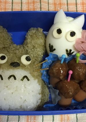 トトロのどんぐり弁当-レシピのメイン写真