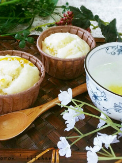 冬のおやつ♥お鍋で簡単ゆず蒸しパン-レシピのメイン写真