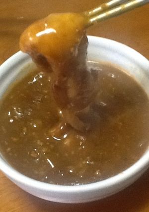 ひき肉たっぷり☆カレーもち【ピリ辛味】-レシピのメイン写真