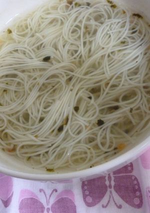 3分で出来ます♪そうめんお茶漬け-レシピのメイン写真