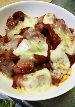 ウインナーとケチャップチーズのせ-レシピのメイン写真
