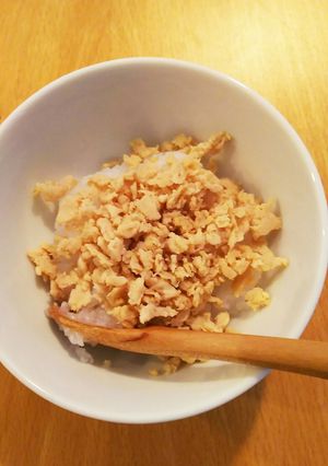 離乳食に☆鶏そぼろ-レシピのメイン写真