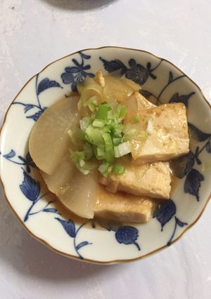 豆腐と大根の簡単煮物♡-レシピのメイン写真