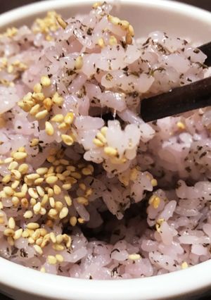 もちもち美味しいゆかりご飯-レシピのメイン写真