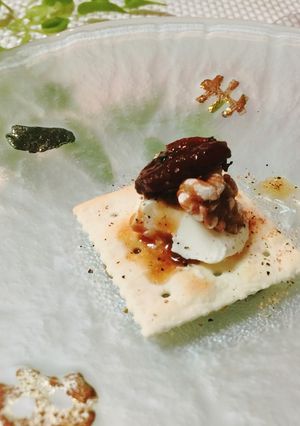 レーズンとクリームチーズのカナッペ-レシピのメイン写真