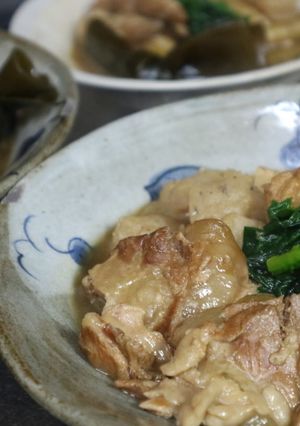 軟骨の煮物　醤油味-レシピのメイン写真