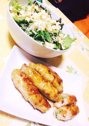 野菜と肉巻き♡-レシピのメイン写真