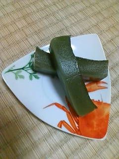 抹茶外郎-レシピのメイン写真