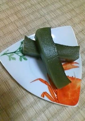 抹茶外郎-レシピのメイン写真