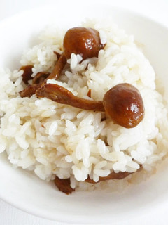 なめこの炊き込みご飯-レシピのメイン写真