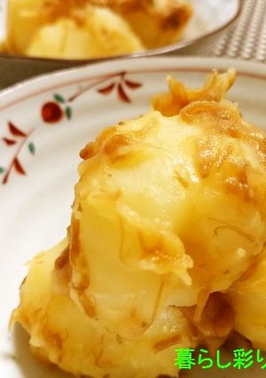 材料３品☆簡単味付☆なめ茸じゃがバター-レシピのメイン写真