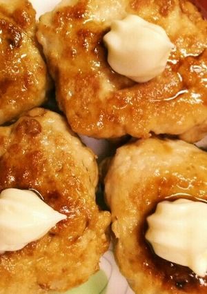 簡単☆焼き肉のタレでチキンマヨバーグ-レシピのメイン写真
