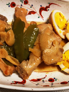手羽元のこってりさっぱり煮-レシピのメイン写真