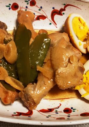 手羽元のこってりさっぱり煮-レシピのメイン写真