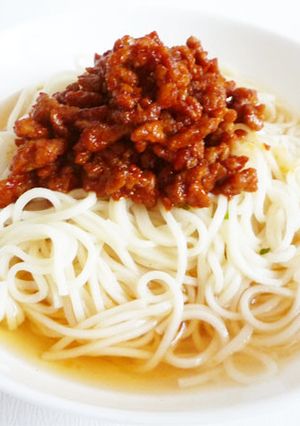 コチュジャンの肉味噌そうめん-レシピのメイン写真