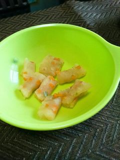 離乳食◎豆腐と野菜のおやき-レシピのメイン写真
