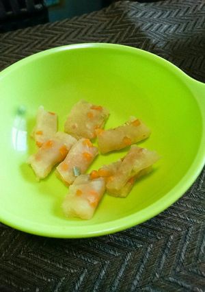 離乳食◎豆腐と野菜のおやき-レシピのメイン写真