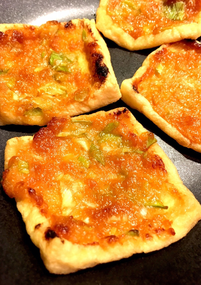 簡単！油揚げのねぎ味噌焼き-レシピのメイン写真