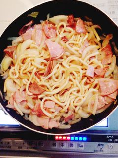 焼きうどんのオイスターソース炒め-レシピのメイン写真
