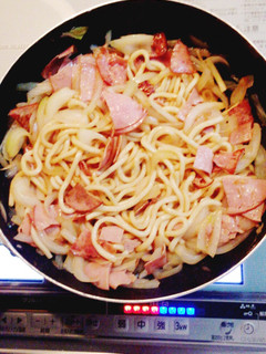 焼きうどんのオイスターソース炒め-レシピのメイン写真
