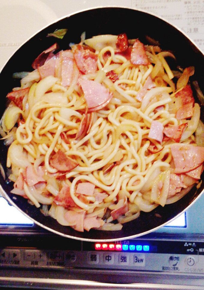 焼きうどんのオイスターソース炒め-レシピのメイン写真