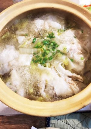 ワンタンの皮大好きワンタンスープ〜♪-レシピのメイン写真