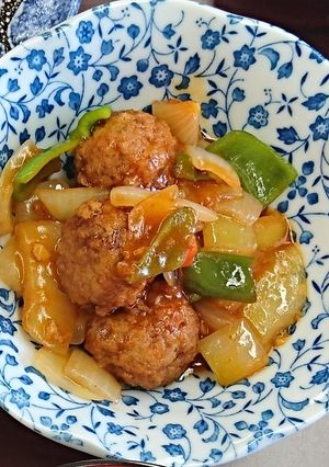 ミートボールの酢豚風-レシピのメイン写真