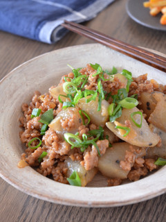 こんにゃくの肉味噌炒め-レシピのメイン写真