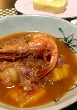 炊飯器で楽チン甘海老のブイヤベース風-レシピのメイン写真