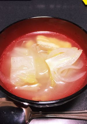 白菜と油揚げの中華風スープ-レシピのメイン写真