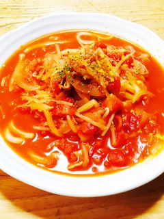 あったか✿トマト煮込みうどん-レシピのメイン写真
