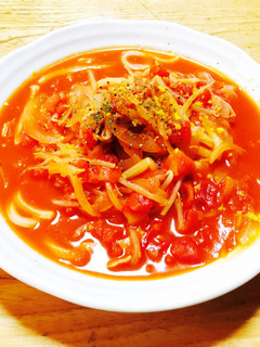 あったか✿トマト煮込みうどん-レシピのメイン写真