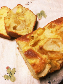 秋味♪林檎と薩摩芋のパウンドケーキ-レシピのメイン写真
