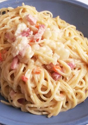 簡単和風ポテサラパスタ♪-レシピのメイン写真
