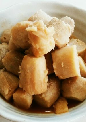 ほっこり。たけのこ芋(京いも)の甘辛煮-レシピのメイン写真