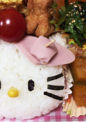 キティちゃんのお弁当-レシピのメイン写真